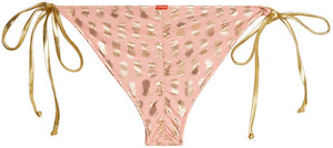 Blush & Gold Pineapple Classic Scrunch Bottom