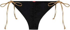 Black & Gold Classic Scrunch Bottoms