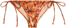 Load image into Gallery viewer, Orange Python Classic Scrunch Bottom
