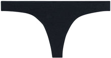 Load image into Gallery viewer, Black Sexy Brazilian Thong Bikini Bottoms
