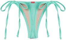 Load image into Gallery viewer, Mint Mermaid Sequin G-String Thong Bikini Bottom
