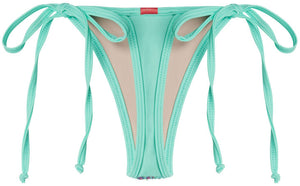 Mint Mermaid Sequin G-String Thong Bikini Bottom