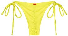 Load image into Gallery viewer, Neon Yellow Micro Scrunch Bottom
