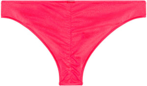 Neon Coral Banded Classic Scrunch Bottom