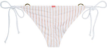 Load image into Gallery viewer, White Sheer Obsession Classic Scrunch Bottom w/ Gold Loop Accents
