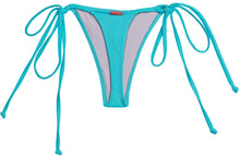 Load image into Gallery viewer, Sexy Aqua G-String Thong Bikini Bottoms
