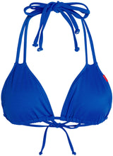 Load image into Gallery viewer, Royal Blue Double Strap Bikini Top
