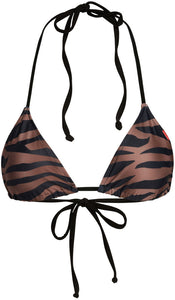 Bronze Tiger Triangle Top