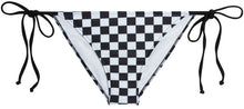 Load image into Gallery viewer, Black &amp; White Checkered Full Coverage Scrunch Bottom
